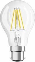 OSRAM 4052899962200 LED-lamp Energielabel A++ (A++ - E) B22d Peer 4 W = 40 W Warmwit (Ø x l) 60 mm x 107 mm Filament / Retro-LED 1 stuk(s)