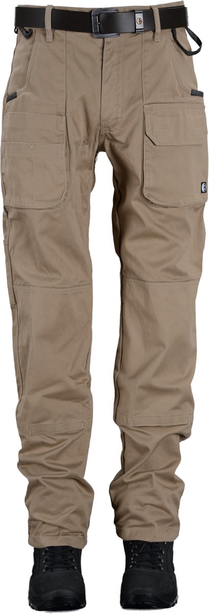 Beckum Workwear EBT01 Basis broek open knie stuk Khaki 54 38
