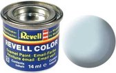 Peinture Revell pour modélisme de couleur bleu clair mat numéro 49-6 pièces