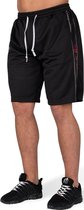 Gorilla Wear Functional Mesh Short (Zwart/Rood) - L/XL