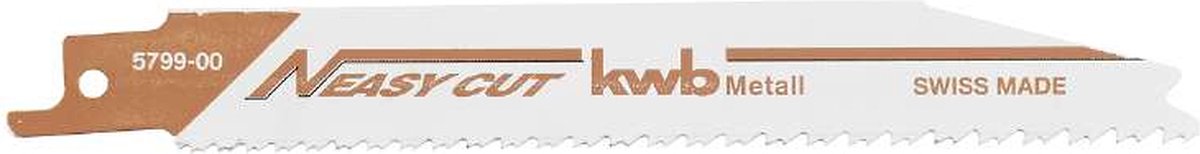KWB Easy Cut reciprozaagblad - 153 mm - Metaal - Bi metaal - 579900 - 2 stuks