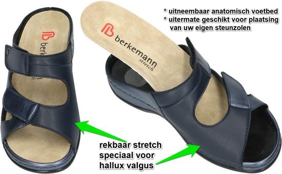 Berkemann -Ladies - bleu - chausson - chausson - taille 40½