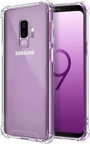 Coque Extra robuste pour Samsung Galaxy S9 | Étui en silicone avec bord renforcé Antichoc Transparent Transparent | Coque souple en gel TPU | Couverture arrière