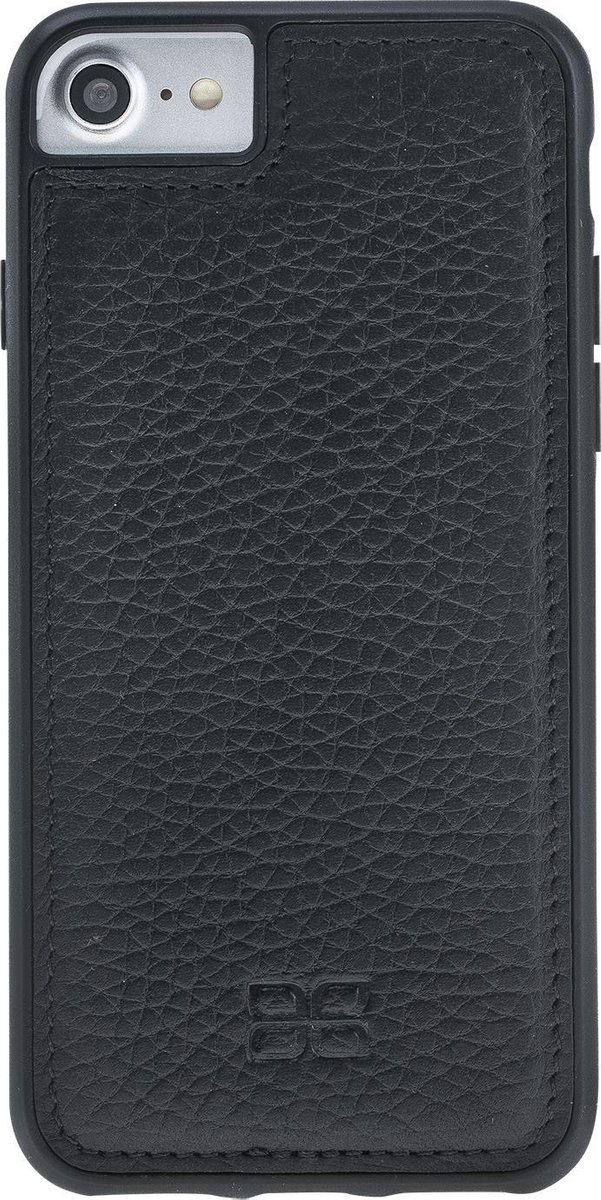 Bouletta geschikt voor iPhone SE (20/22) leren hoesje - Floater Black