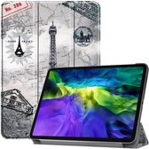 Apple iPad Pro 11 2020 Smart Tri-Fold Case - Eiffel Tower