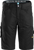 Snickers Workwear LiteWork 375 Short Zwart 44 6102 (Jeansmaat 30/32)