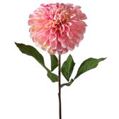 Viv! Home Luxuries Zinnia - zijden bloem - roze - topkwaliteit