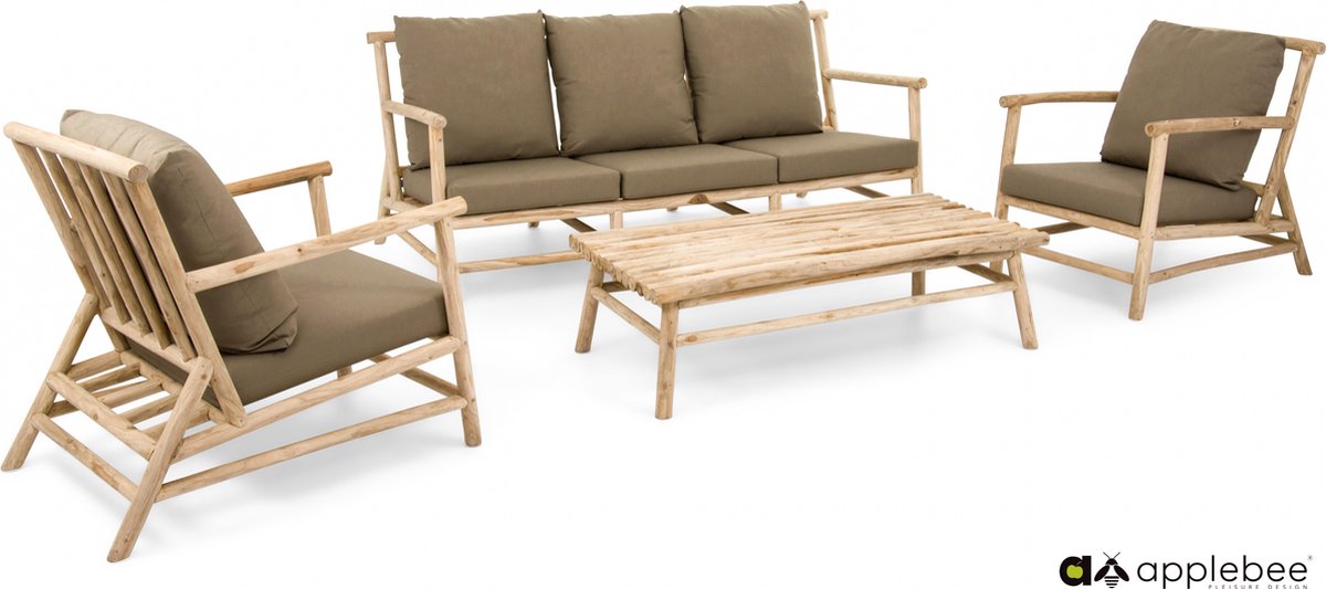 Apple Bee Loungeset Rooty | bol.com