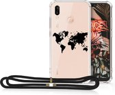 Telefoonhoes met koord voor Huawei P20 Lite telefoontasje crossbody