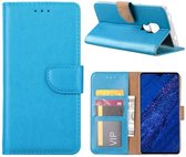 Bookcase Geschikt voor: Huawei Mate 20 - Turquoise - portemonnee hoesje