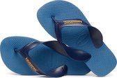 Havaianas Max Jongens Slippers - Blue/Blue Star/White - Maat 33/34