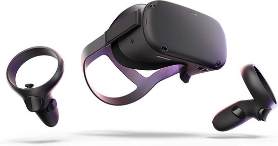 Pest Wiskundige archief Oculus Quest - VR bril - 128GB - Oled - 2880x1600 - Draadloos - Oculus app  - Zwart -... | bol.com