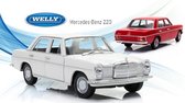 Mercedes-Benz 220 ( W115 ) Wit 1-24 Welly