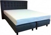 Boxspring Alanya , Complete boxspring , met pocketvering matras een dikte van 20 cm ecru 200x200