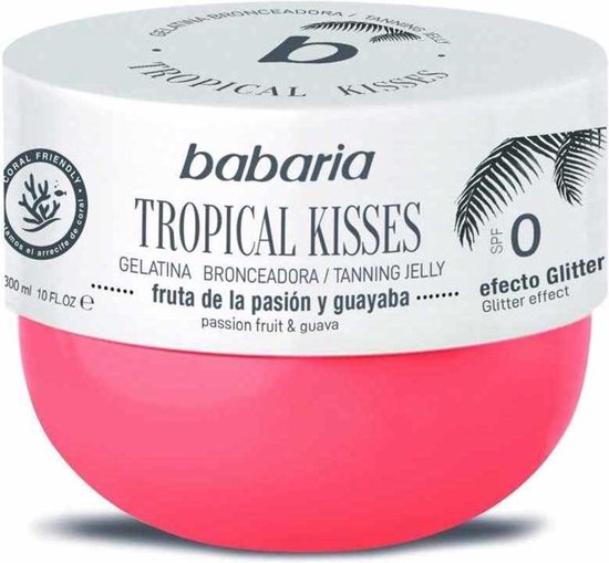 Babaria Tropical Kisses Tanning Jelly Spf0 Passion Fruit And Guava 300ml Bol 