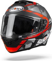 Suomy Stellar Race Squad Matt Red Full Face Helmet XL