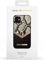 iDeal of Sweden Fashion Case Atelier voor iPhone 11/XR Midnight Python