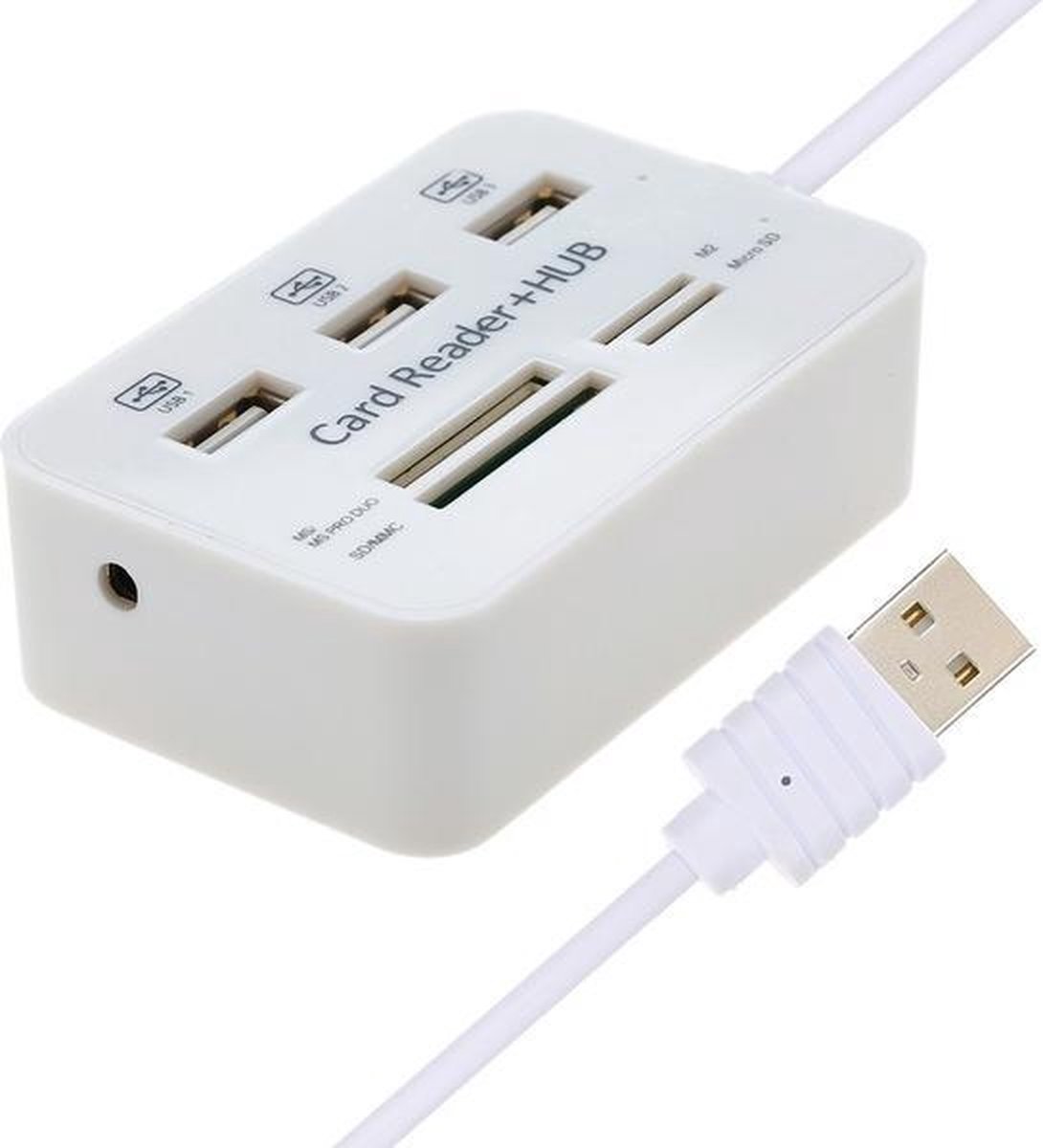 Combo USB Hub + Card Reader