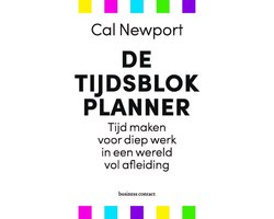 Omslag van De tijdsblokplanner