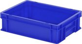 Stapelbak - Opbergbox - 400x300xH120mm - blauw