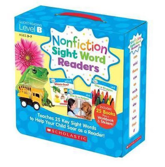 Nonfiction Sight Word Readers Parent Pack Level B - cover