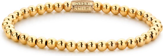 Rebel & Rose Stones Only Yellow Gold Only - 4mm RR-40038-G-15 cm
