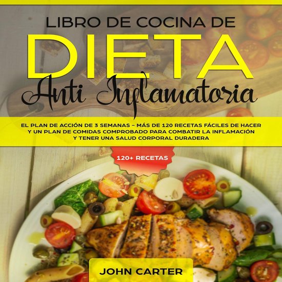 Libro de Cocina de Dieta Anti Inflamatoria - cover