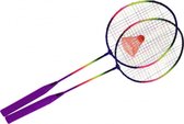 Free And Easy Badmintonset 3-delig 62 Cm Paars