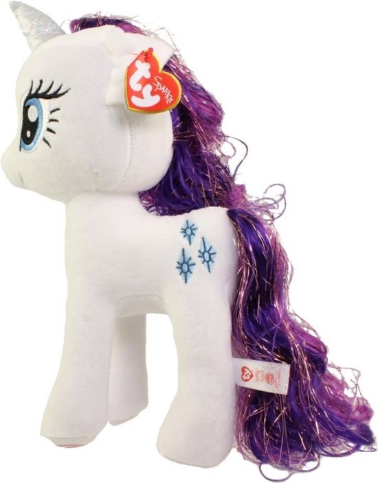 valuta Informeer enthousiast Pluche Ty Beanie My Little Pony knuffel Rarity 41 cm speelgoed - Paarden/ponys...  | bol.com