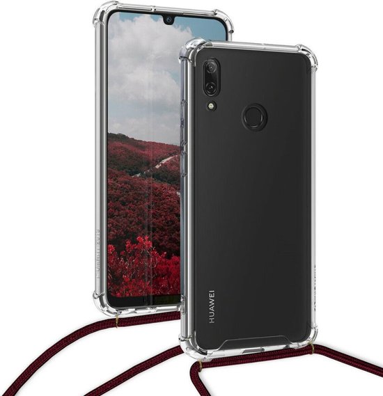 Telefoonhoes met koord voor Huawei P Smart 2019 telefoontasje crossbody |  bol