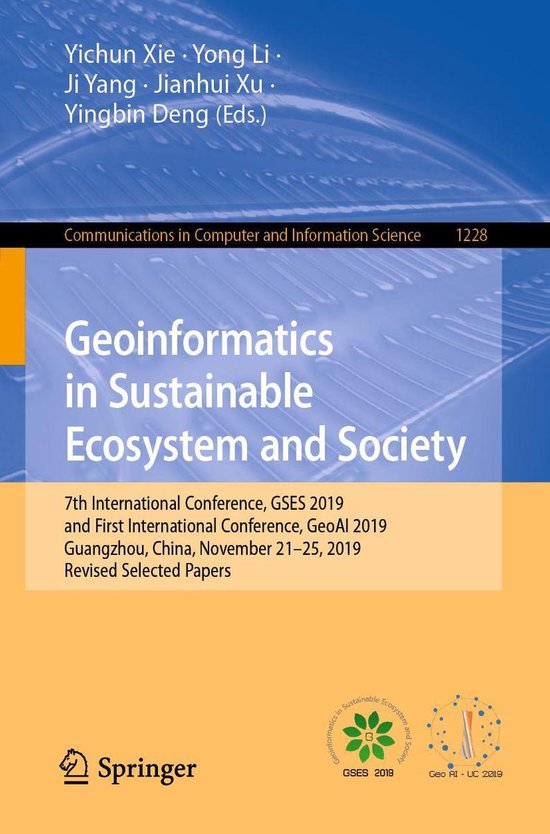 Computer Science (R0) - Geoinformatics in Sustainable Ecosys ... - cover