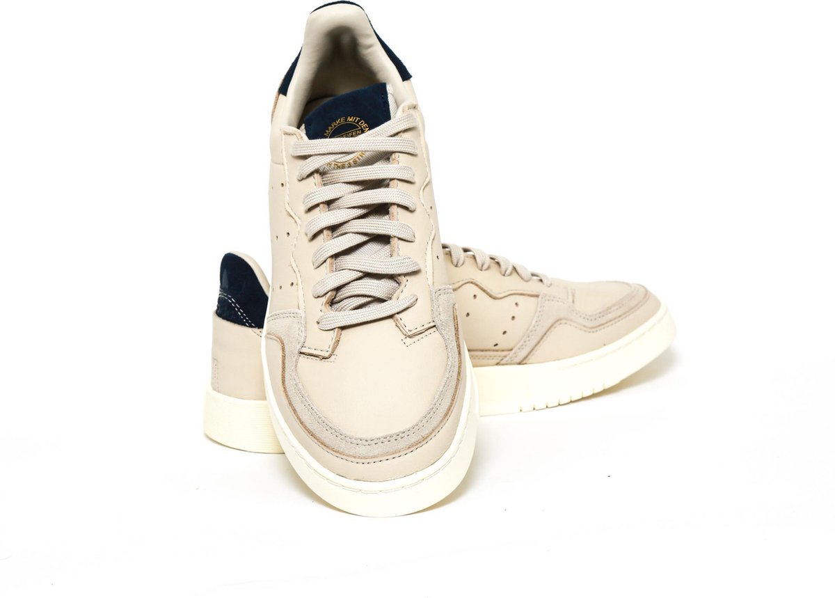 ADIDAS ORIGINALS SUPERCOURT MEN SNEAKERS BEIGE NAVY 8US, 41 1/3 EU | bol.com