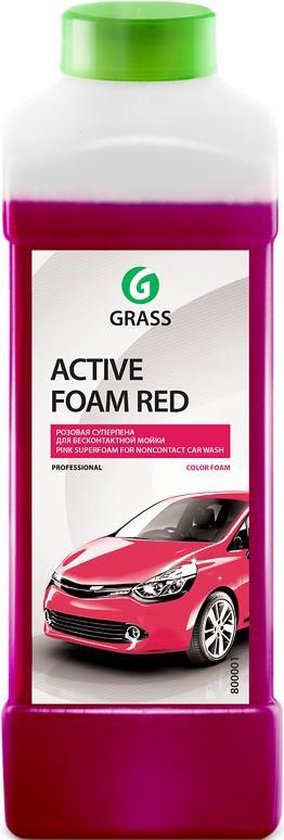 Автошампунь active foam red