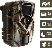 Baucy M-201 Wildlife Camera - Wild Camera - Foto's en Video’s - 16MP - 1080P FULL HD - 20m bewegingsdetectie - 120° hoek - IP56 waterdicht - Observatiecamera - Nachtvisiecamera - Outdoorcamer