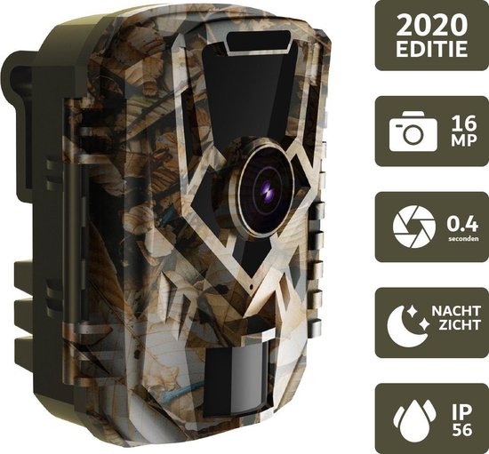 Proberen Onderzoek het kijk in Baucy M-201 Wildlife Camera - Wild Camera - Foto's en Video's - 16MP -  1080P FULL HD -... | bol.com