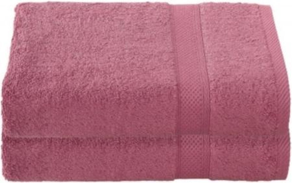 De Witte Lietaer Handdoeken Stephanie 70 X 140 Cm Roze 2 Stuks