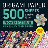 Origami Paper 500 Sheets Flower Patterns