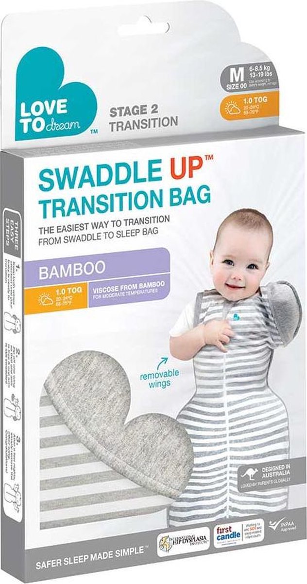 Love To Dream SwaddleUp™ Fase 2 - 1.5 TOG