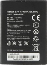1700mAh HB4W1 Vervangende batterij voor Huawei C8813 / C8813D / Y210 / Y210C / G510 / G520 / T8951