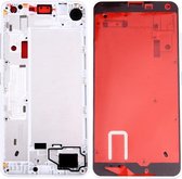 Frontbehuizing LCD Frame Bezelplaat voor Microsoft Lumia 650 (wit)