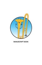 Brass in Color Notebooks: Manuscript - Trombone, Blue