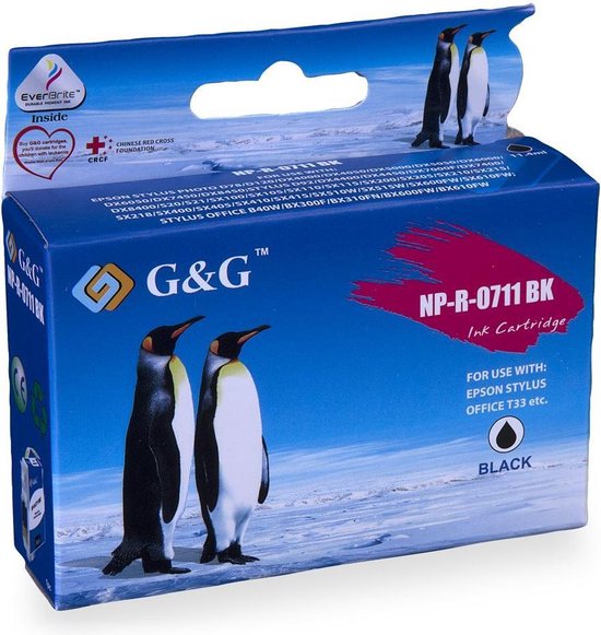 cartridge Epson zwart 10ml