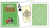 Modiano poker speelkaarten lichtgroen 2 index