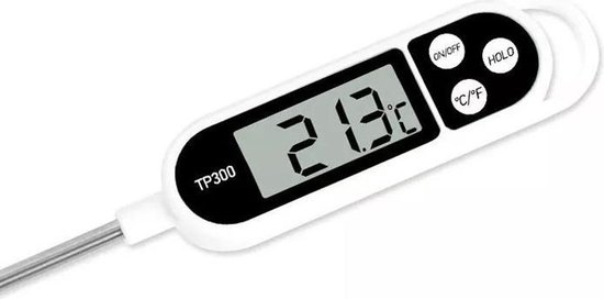 Gasvormig Vertrouwen haat Voedsel Thermometer - Barbecue Thermometer - Vlees Thermometer - Keuken  Thermometer -... | bol.com