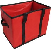 Auto Kofferbak Organizer 23 Liter kleur Rood - Opbergtas - Boodschappen tas opvouwbaar