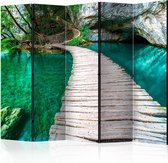 3D Tapijt Vouwscherm - Kamerscherm - Scheidingswand - Plitvice Lakes National Park, Croatia II [Room Dividers] 225x172 - 3D Tapijt