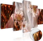 Schilderijen Op Canvas - Afbeelding op acrylglas - Stellar Storm [Glass] 200x100 - Artgeist Schilderij