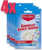 Geurbuiltjes Dylon 2 zakjes Morgenfris Voordeelpack 4 stuks