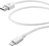 Câble de téléphone portable USBDATACMFIIPH5W Cellularline USB Lightning White 1 m
