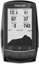 Fietscomputer GPS met navigatie  - USB oplaadbaar - 2.6 inch mono LCD - 50 soorten gegevens.